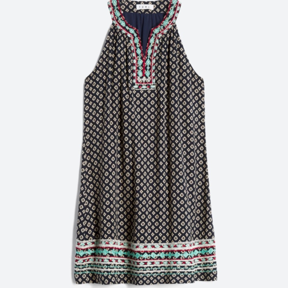 THML Embroidered Dress Size XS